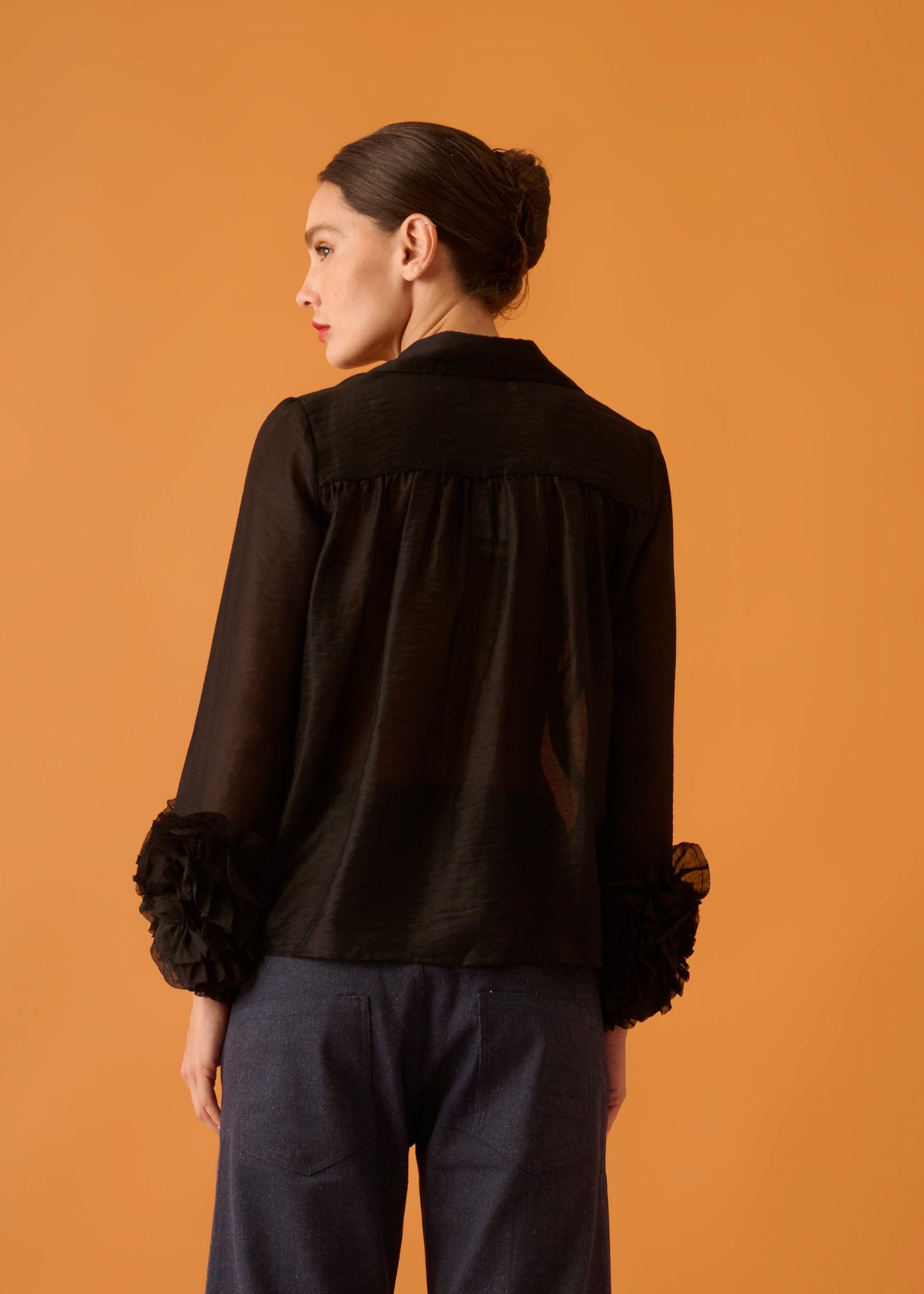 Camisa Camille Preta