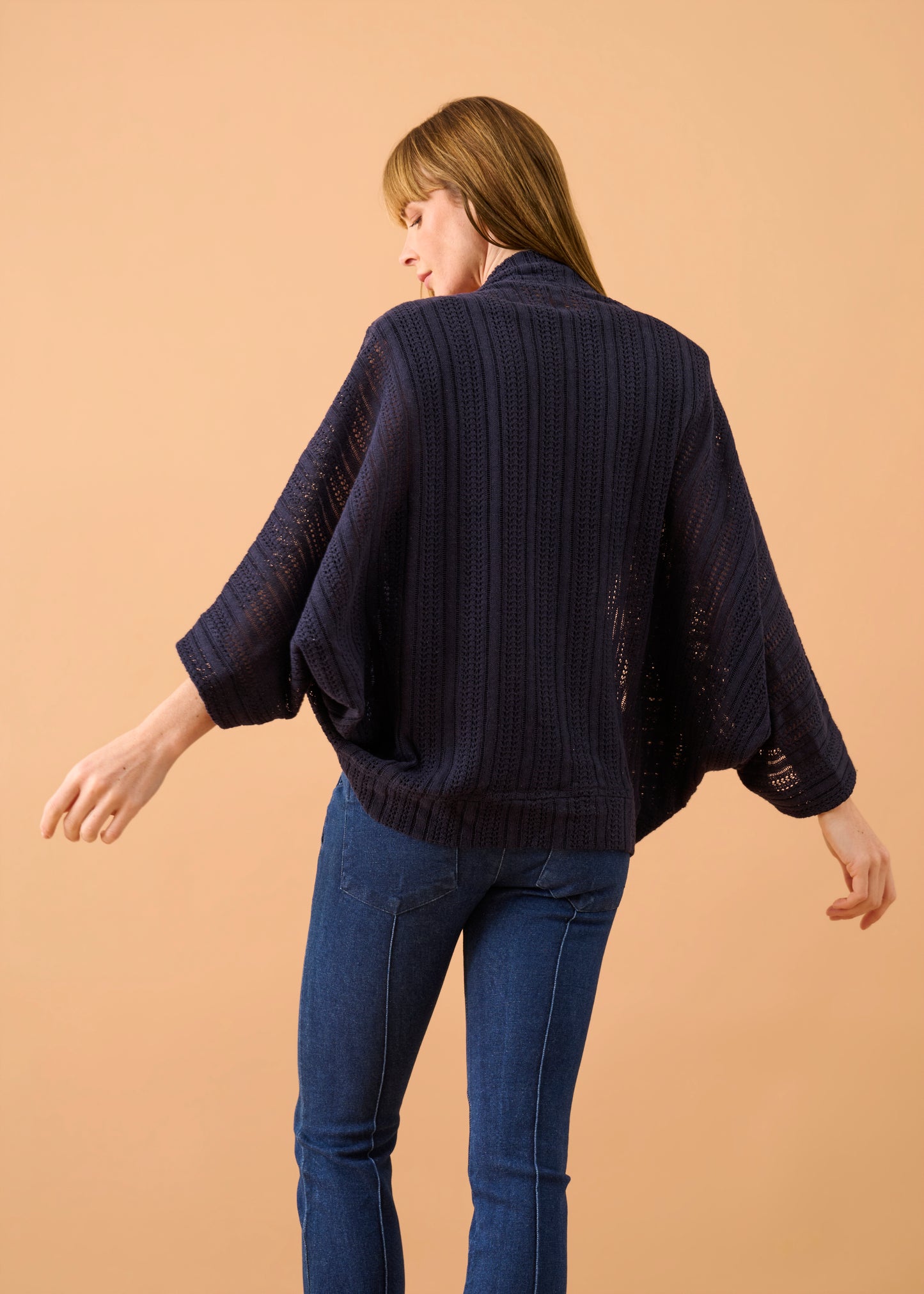 Casaco Luna Tricot Marinho