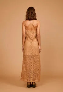 Vestido Malva Camelo