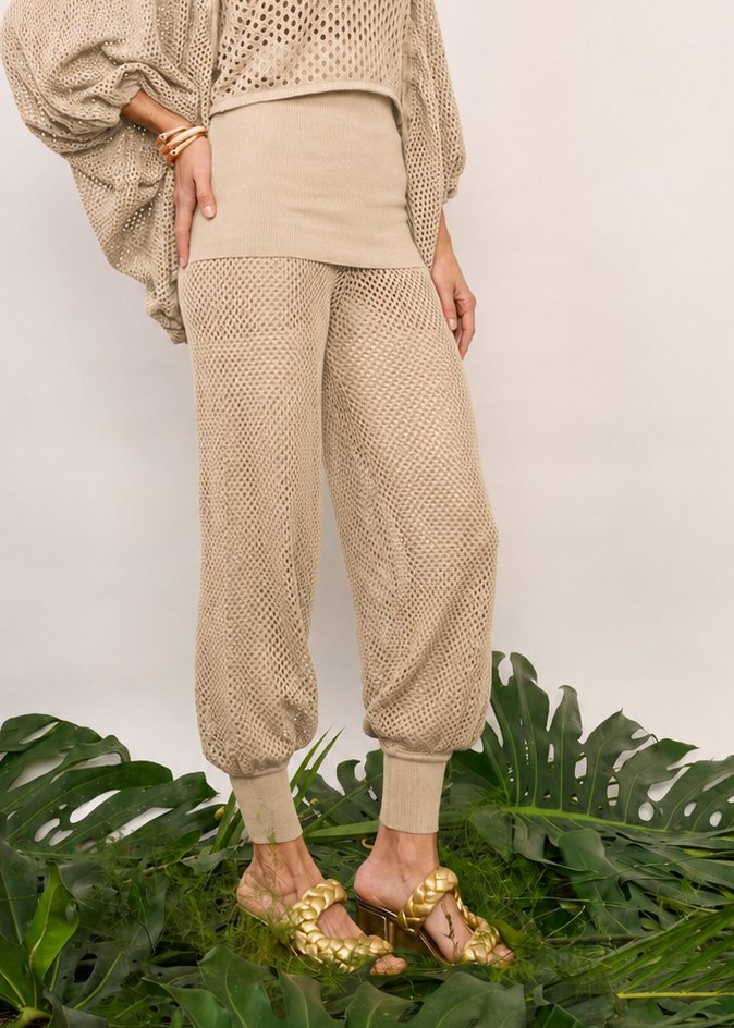 Calça Renata Areia