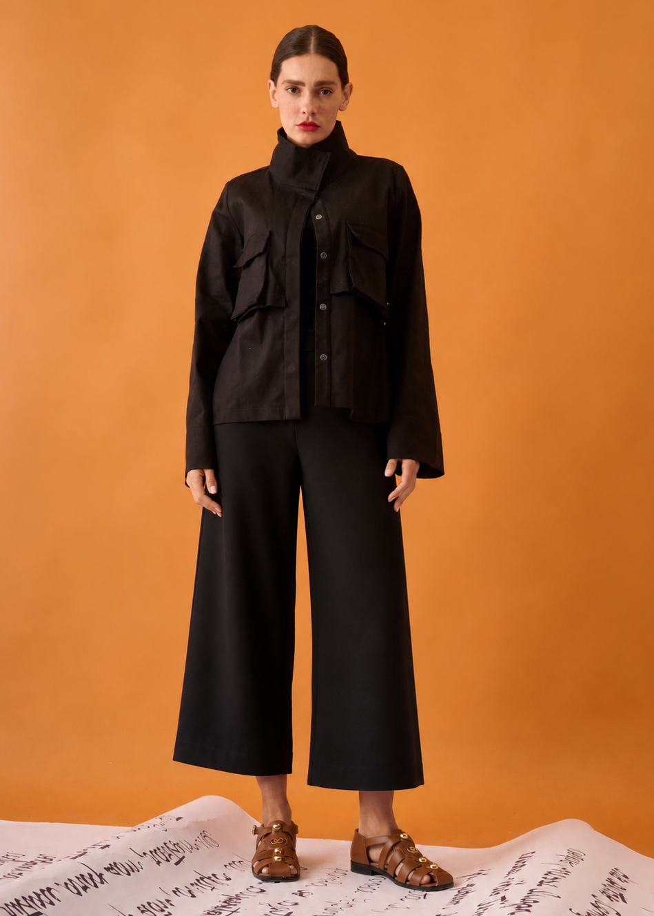 Calça Zaia Sarja Preto