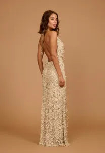 Vestido Kristie Areia