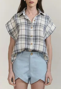 Shorts Tereza Azul