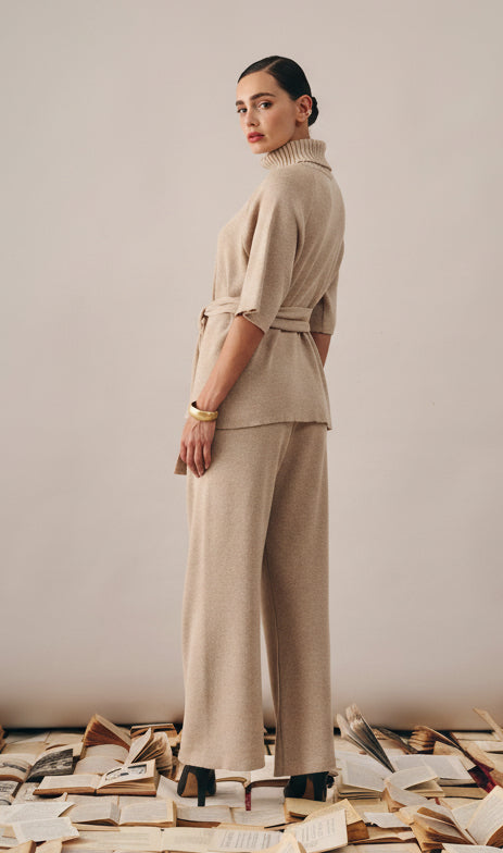 Conjunto Martina Tricot Bege