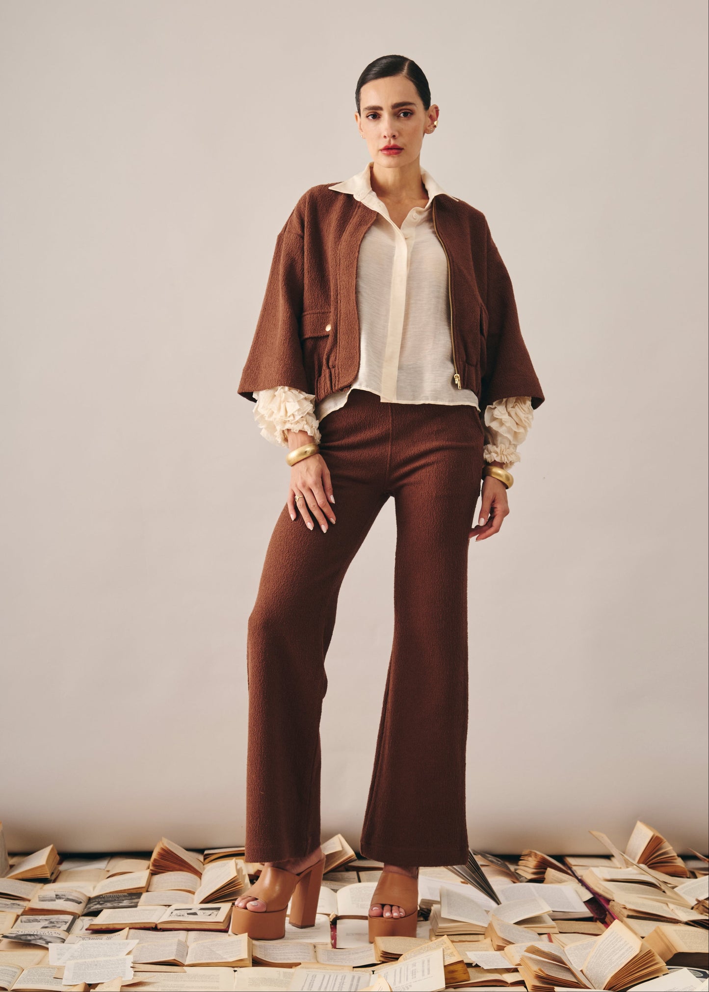 Calça Sonia Marron