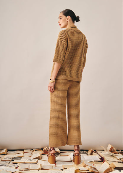 Conjunto Duda Tricot Bege