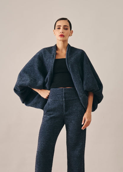 Casulo Serena Veludo Azul