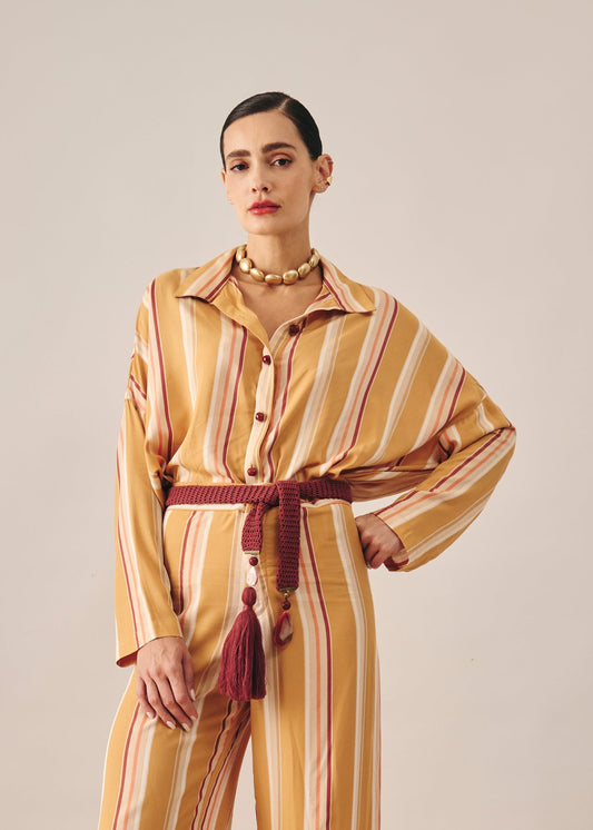 Camisa Mila Listrada