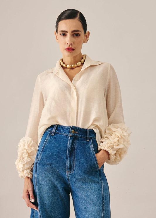 PRÉ-VENDA Camisa Camille Cru