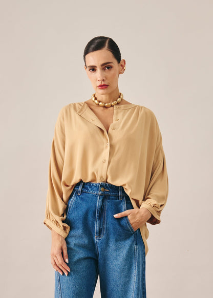 Blusa Babi Bege
