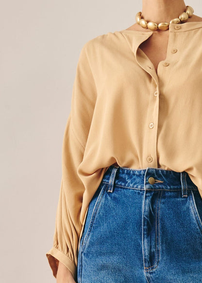 Blusa Babi Bege