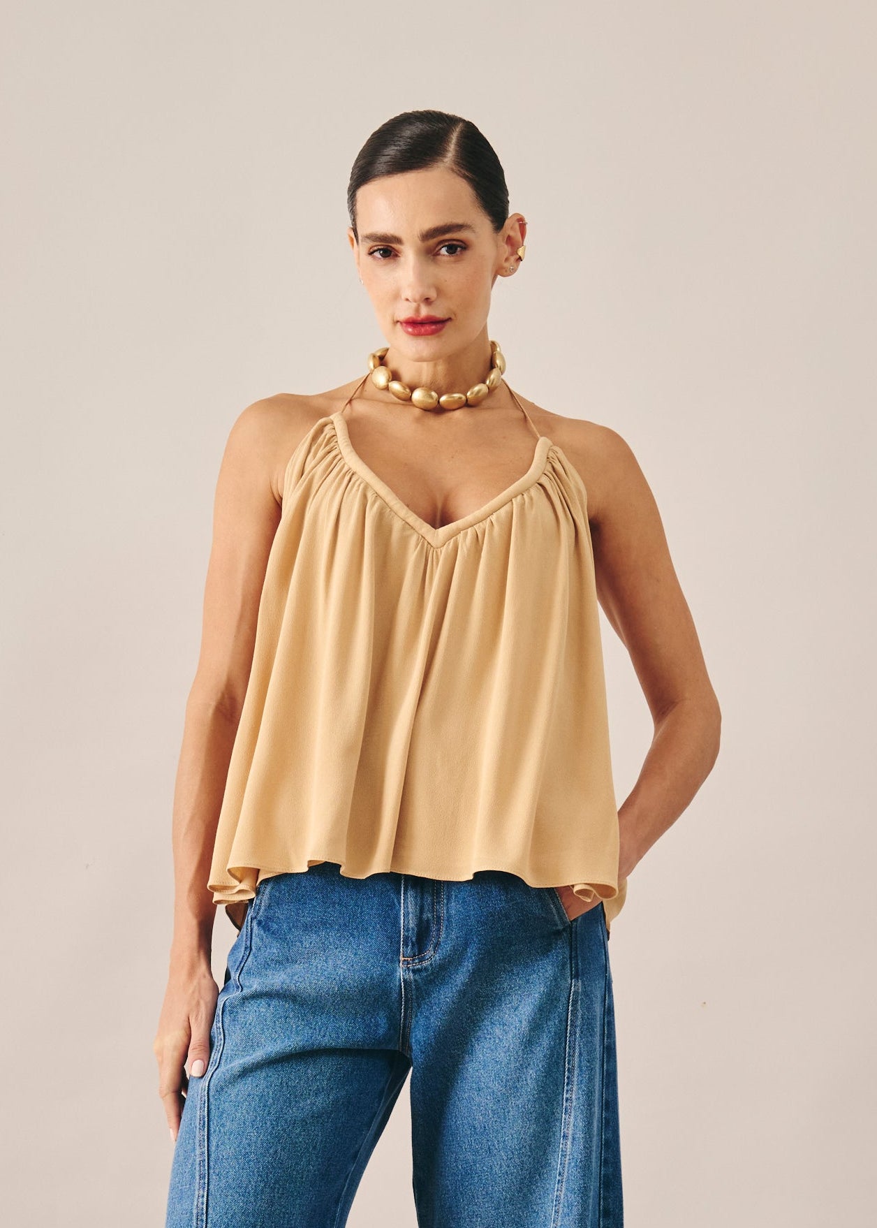 Blusa Eloá Damasco