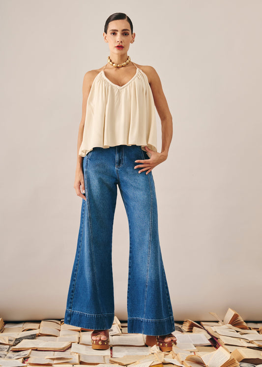 Blusa Eloá Manteiga