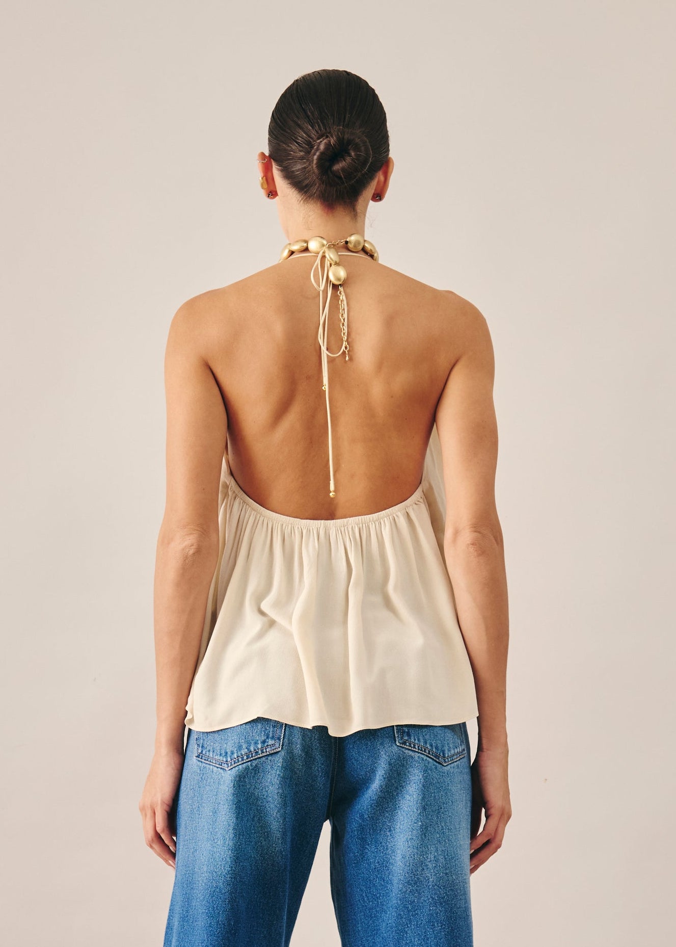 Blusa Eloá Manteiga
