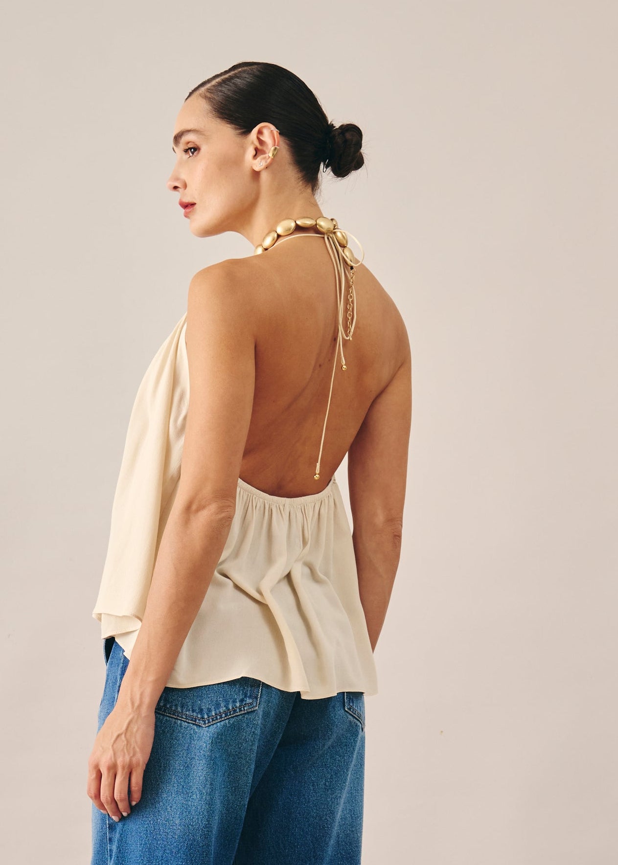 Blusa Eloá Manteiga