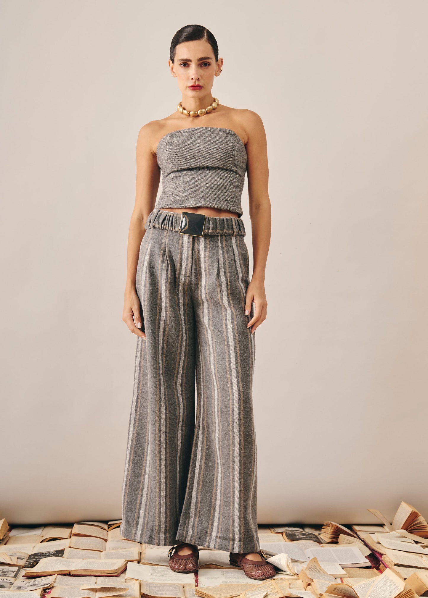 Calça Kenia  Cinza