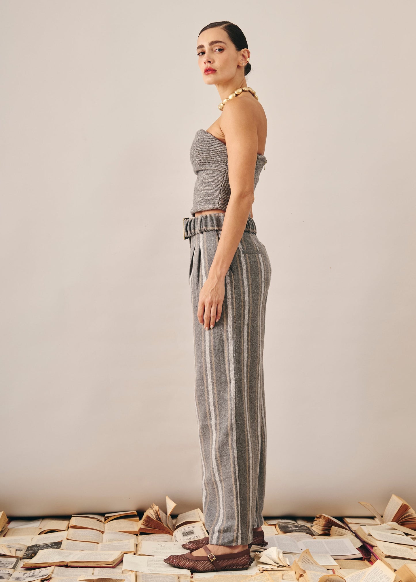 Calça Kenia  Cinza
