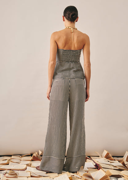 Calça Blair Listrado Preto