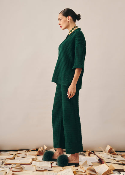 Conjunto Duda Tricot Verde