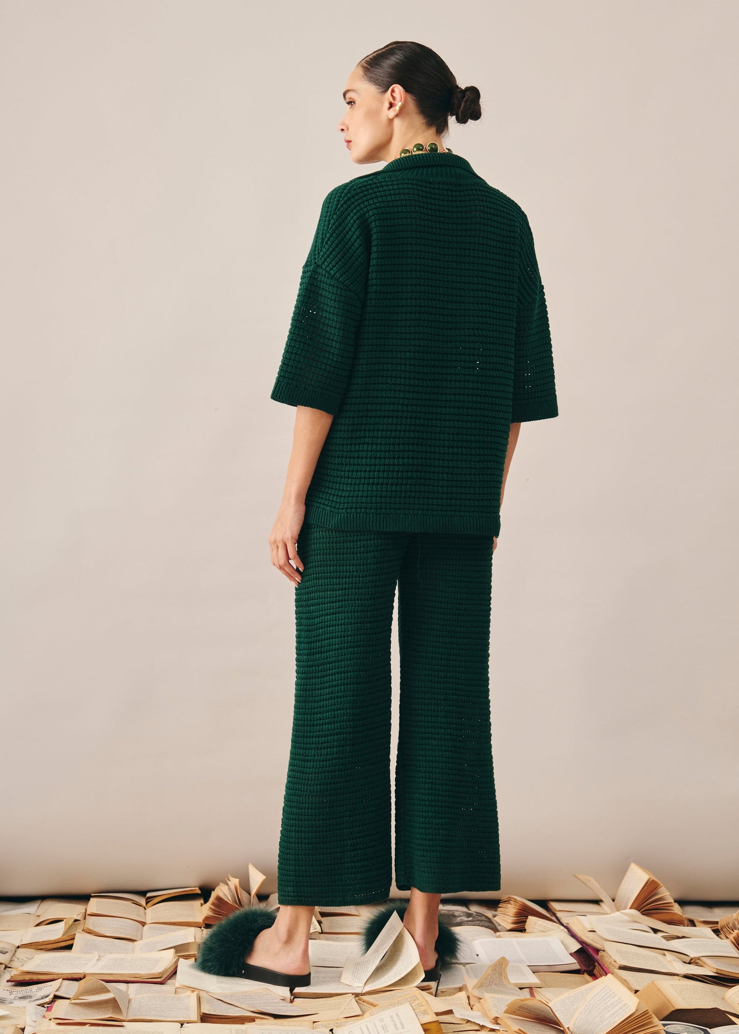 Conjunto Duda Tricot Verde