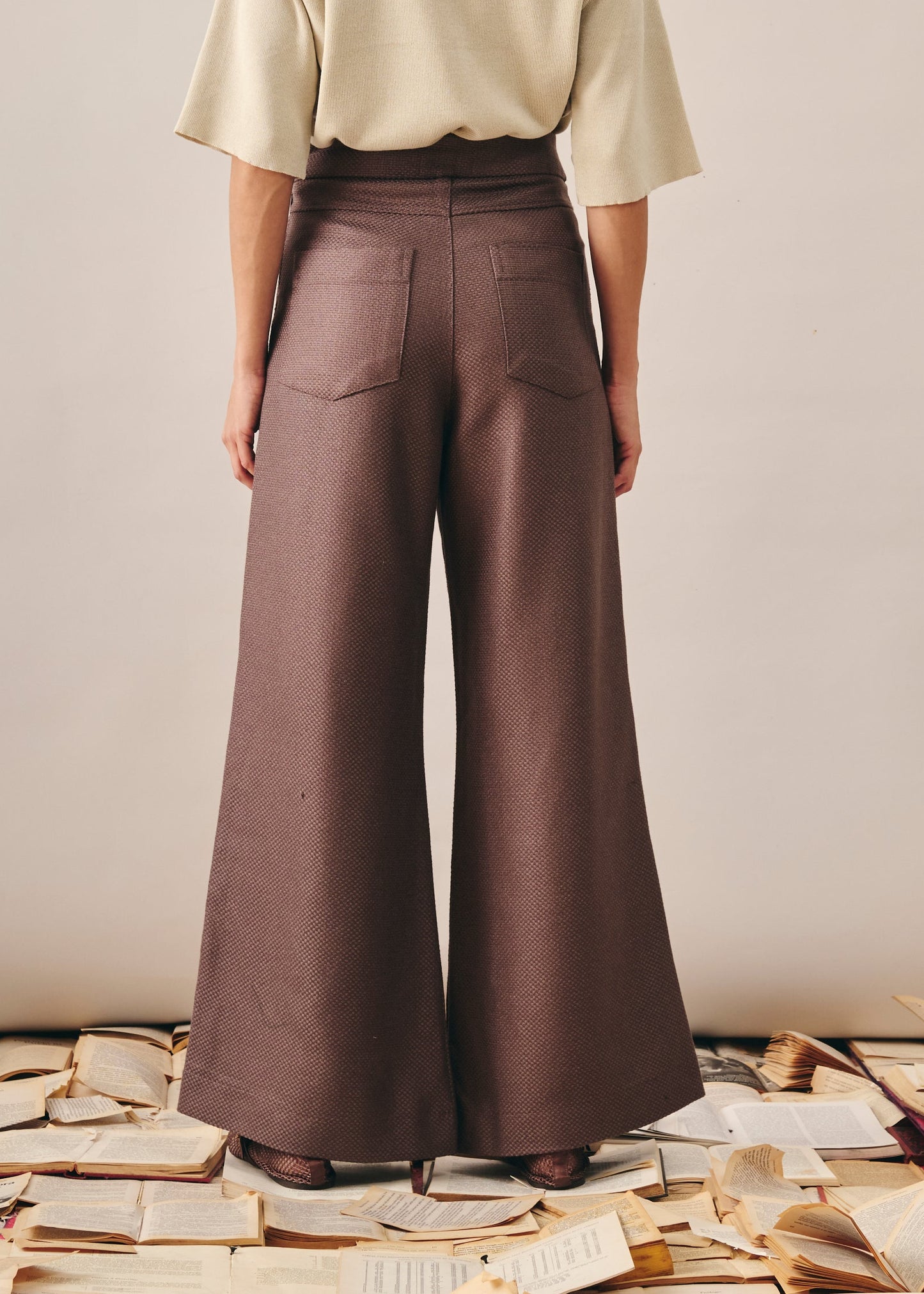 Calça Celine Marrom
