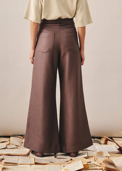 Calça Celine Marrom