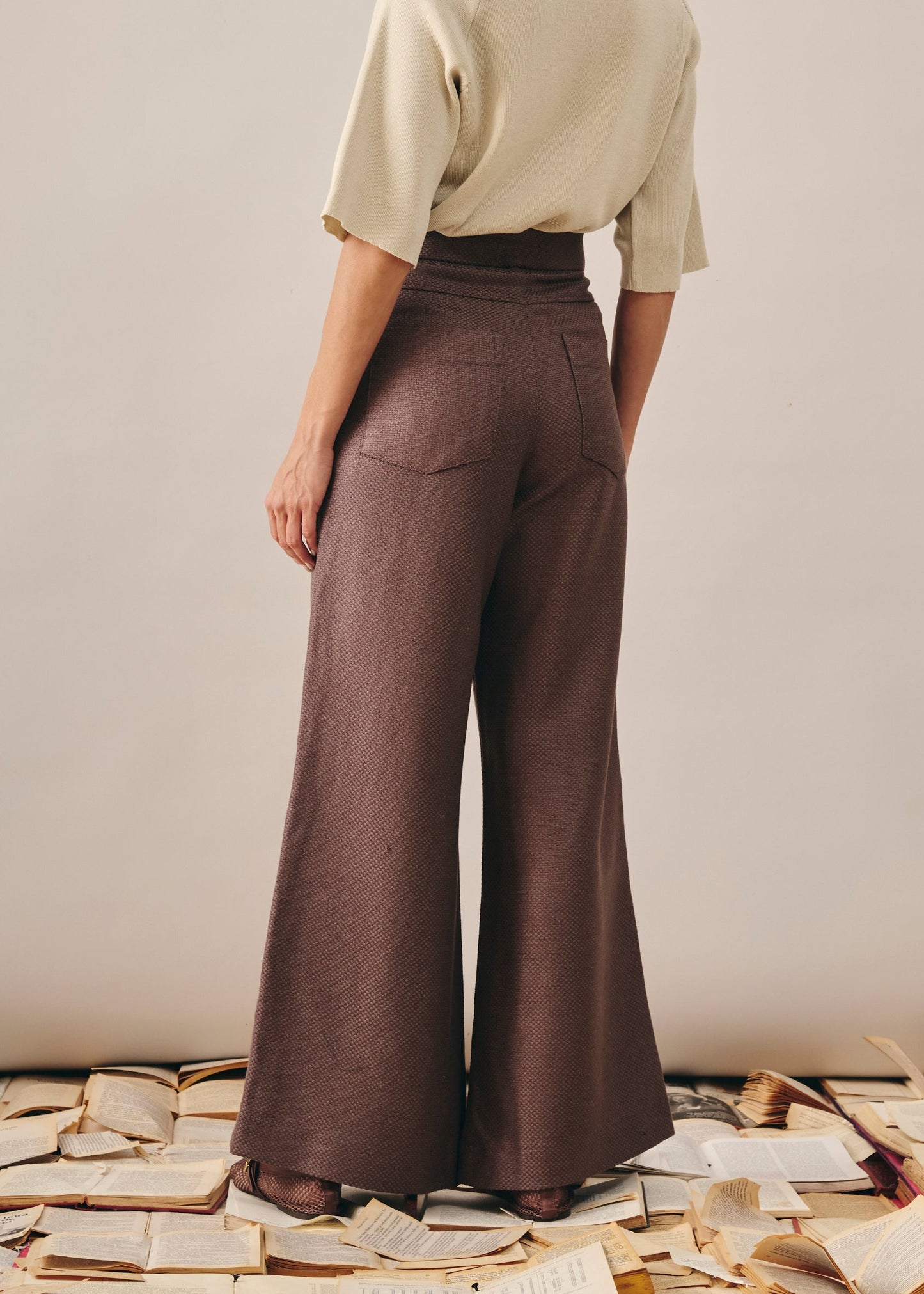Calça Celine Marrom