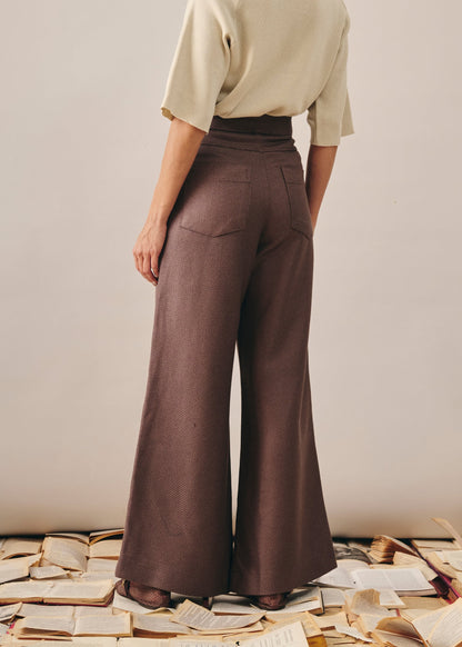 Calça Celine Marrom