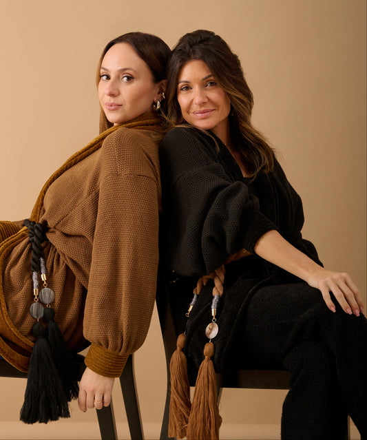 Casulo Maia Collab Lu Papaspyrou x Pura - Preto