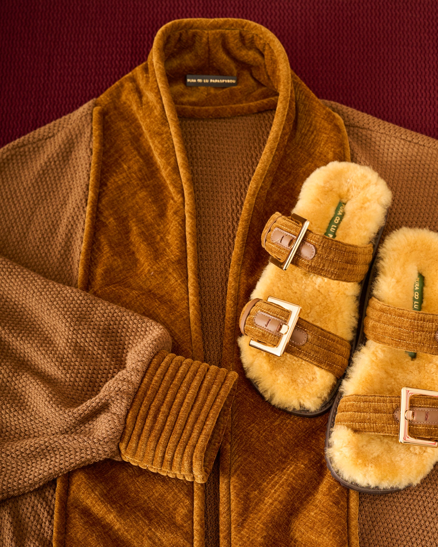 Casulo Maia Collab Lu Papaspyrou x Pura - Mostarda