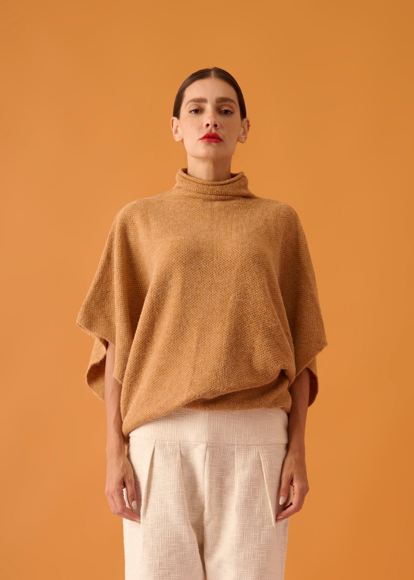 Tricot Marina Caramelo