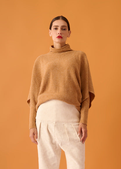 Tricot Marina Caramelo