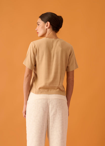 Blusa Cora Areia