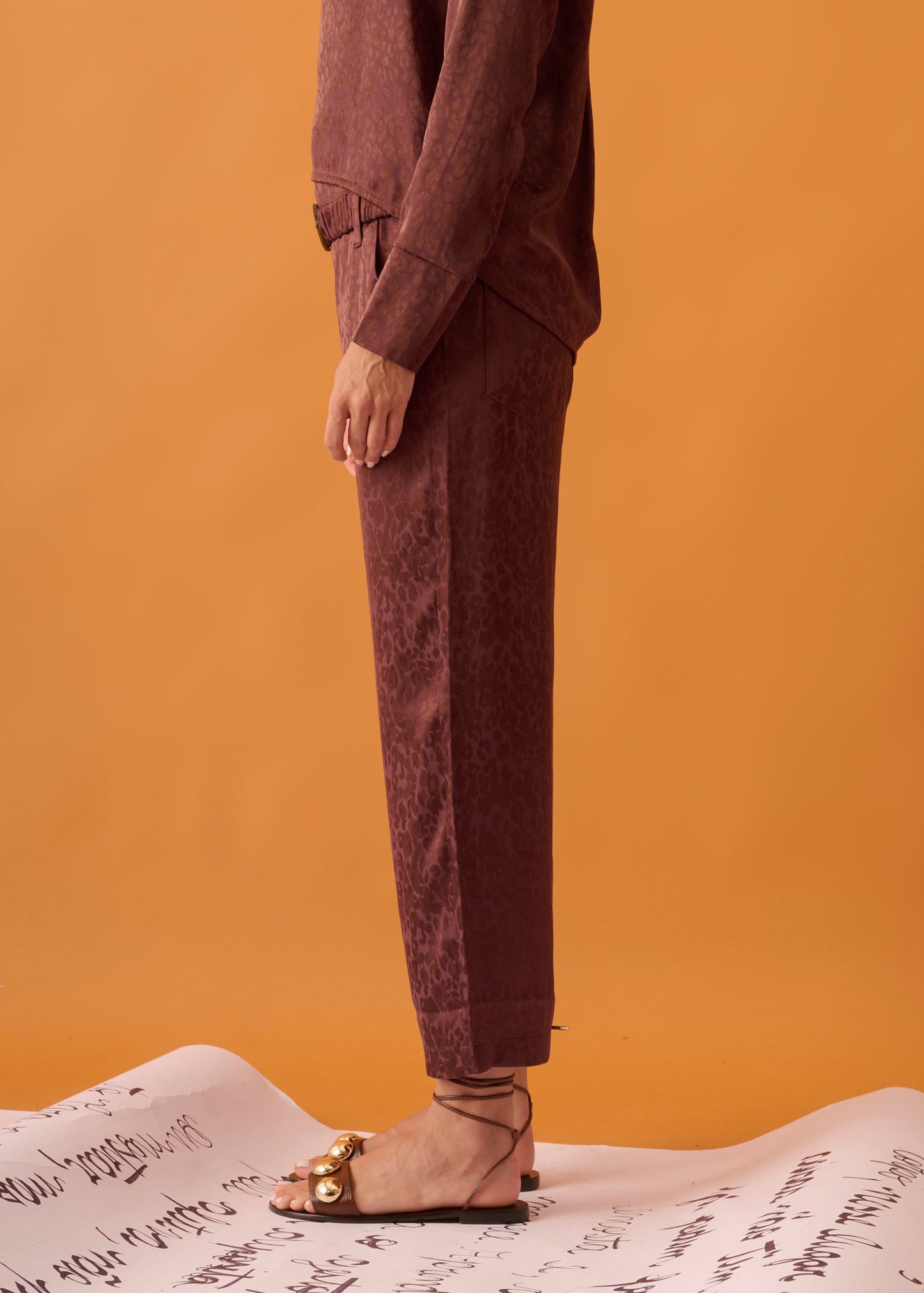 Calça Vera Onça Marrom
