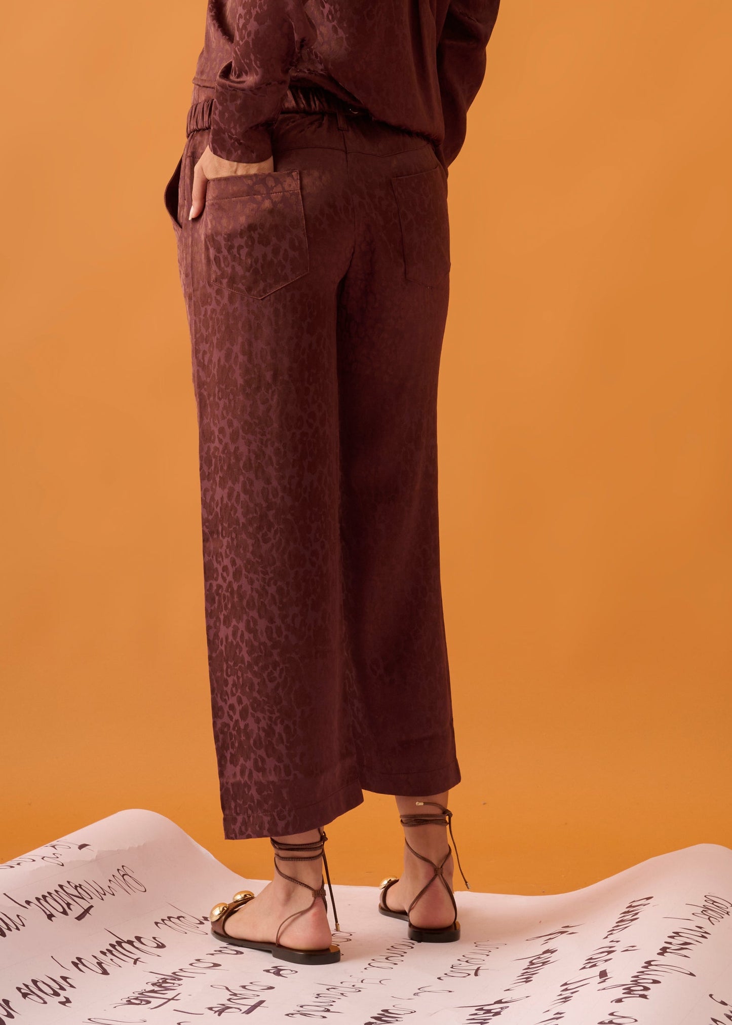Calça Vera Onça Marrom