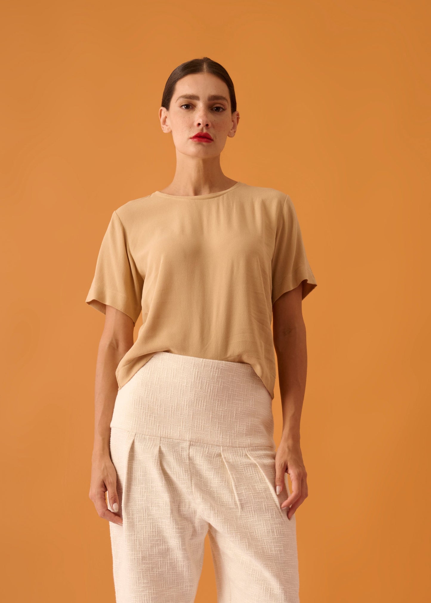 Blusa Cora Areia
