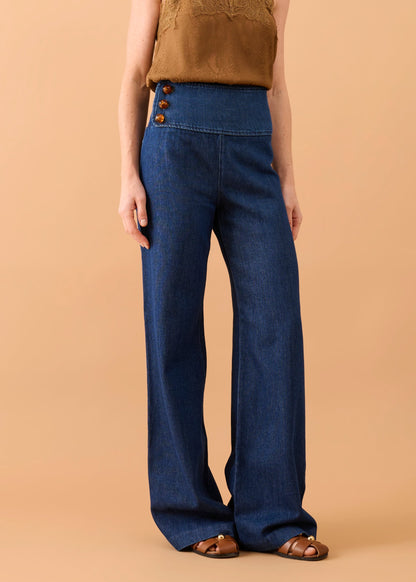 Calça Morgana Jeans Tartaruga