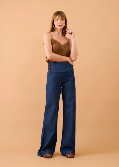 Calça Morgana Jeans Tartaruga