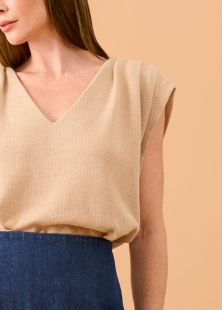 Blusa Malu Capuccino