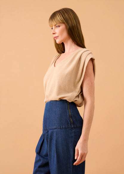 Blusa Malu Capuccino
