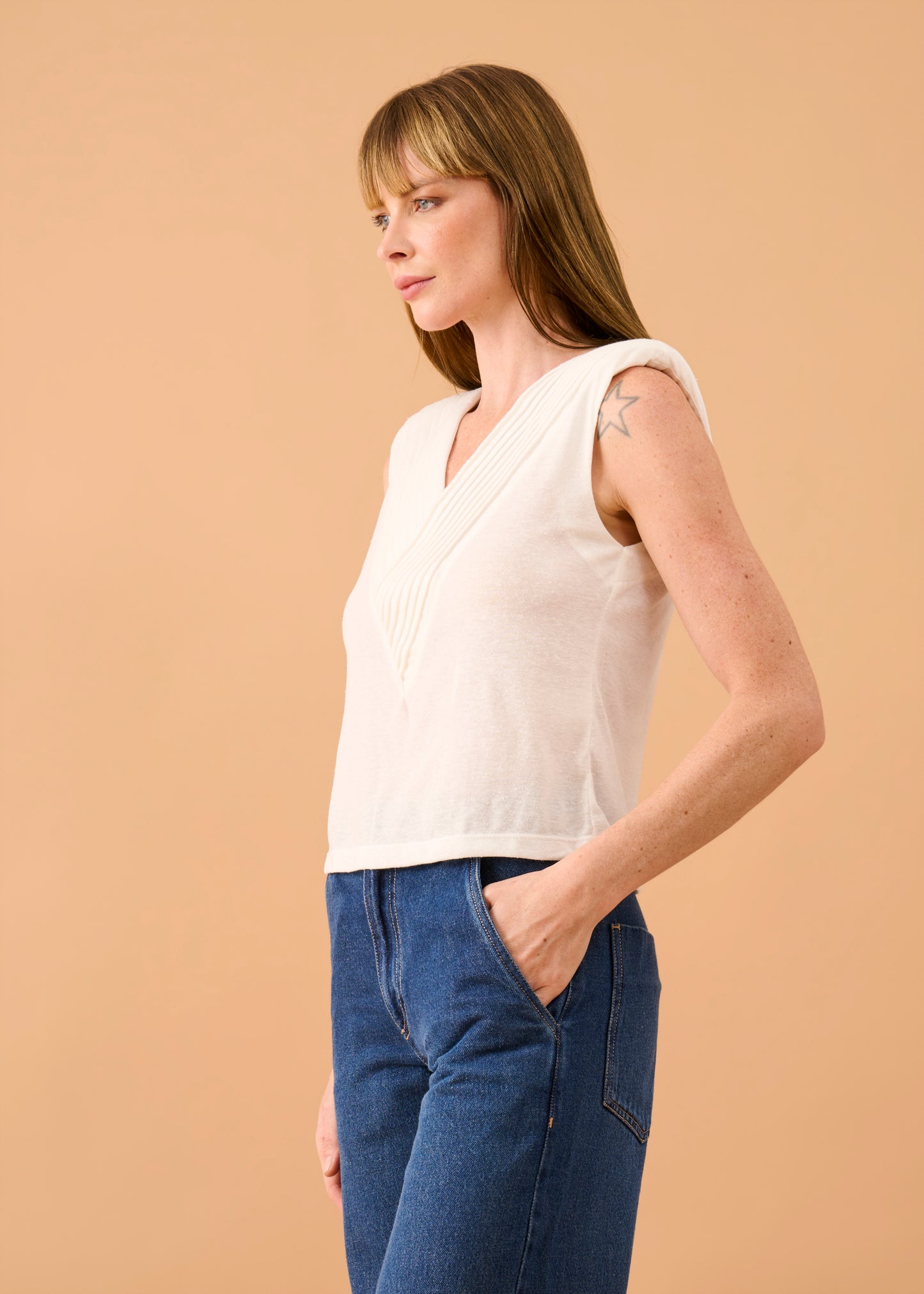 Blusa Ornela Off White