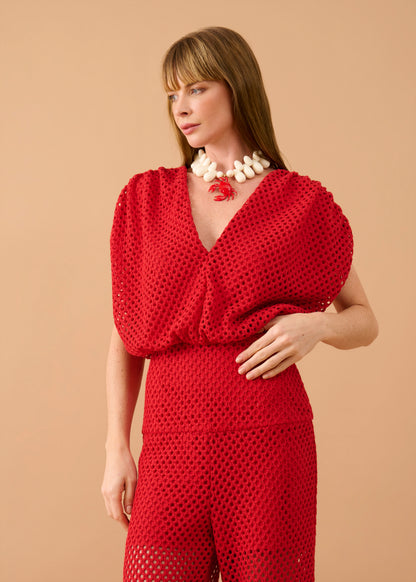 Blusa Leticia Vermelha