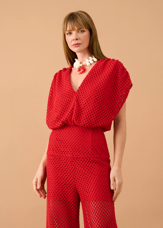 Blusa Leticia Vermelha
