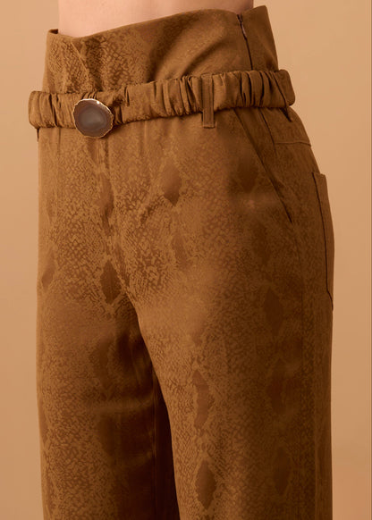 Calça Vera Cobra Marrom