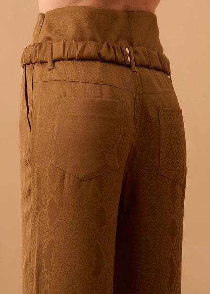 Calça Vera Cobra Marrom