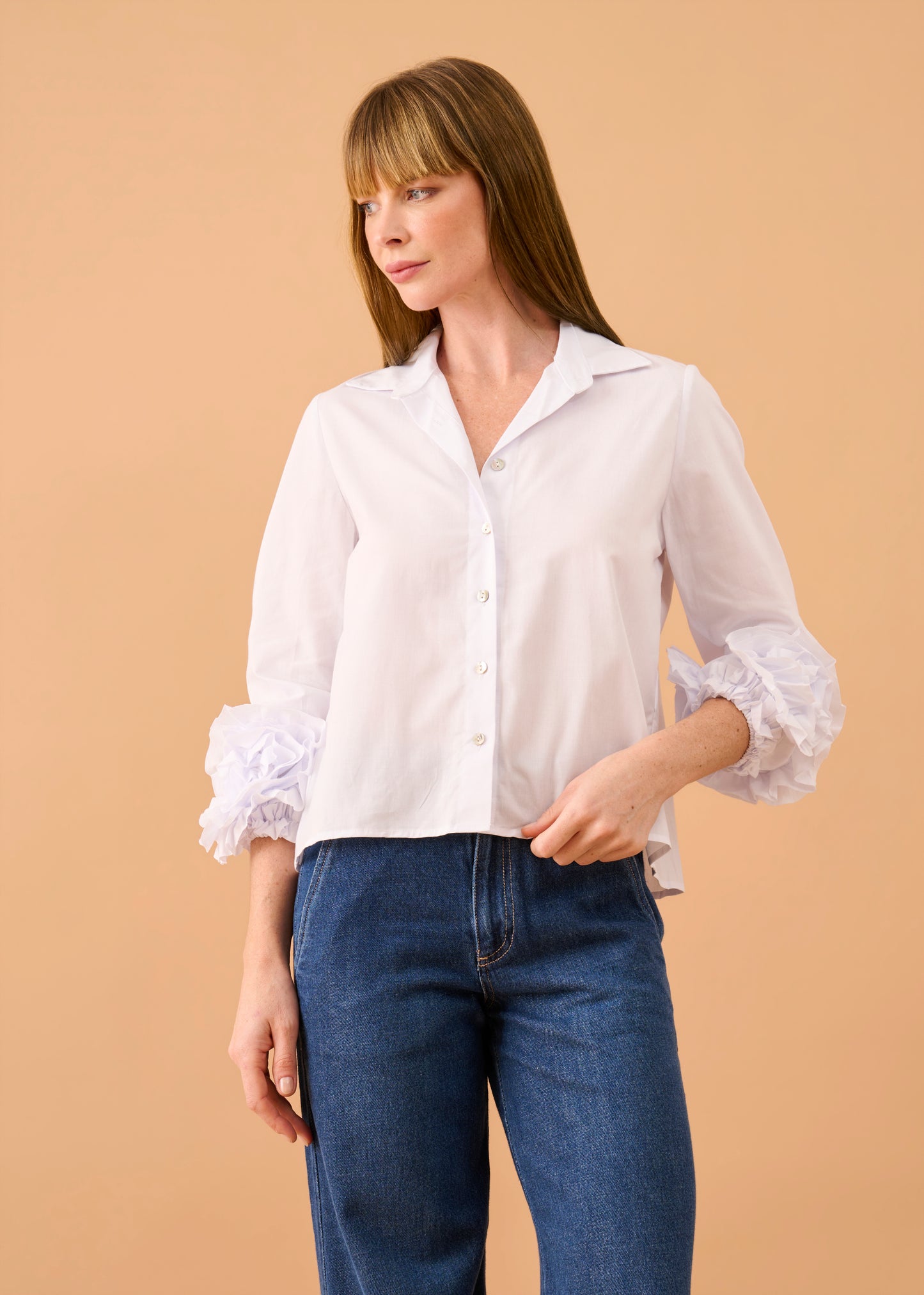 Camisa Camille Branca