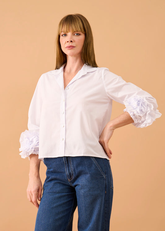 Camisa Camille Branca