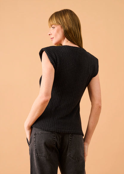 Blusa Olga Tricot Preto