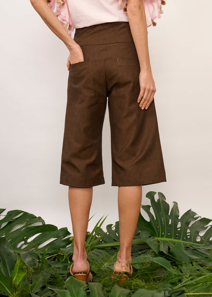Bermuda Carol Jeans Marrom