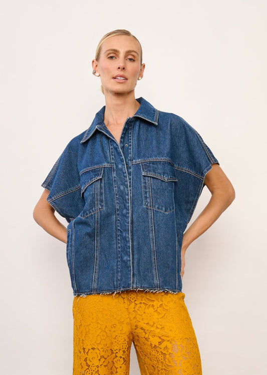 Colete Nicole Jeans